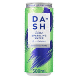 dash sparkling lime water 500ml - British product