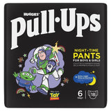 Huggies night-time unisex training nappy pants size 6, 18 pack, UK version