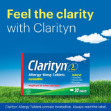 Clarityn Allergy Tablets 30 Tablets - British product