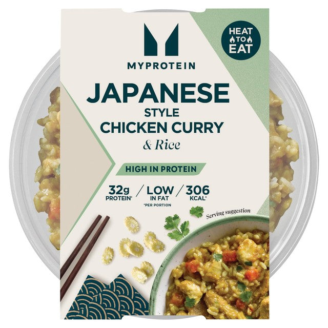 Myprotein ready meal Japanese Chicken Curry 325g, imported from the UK