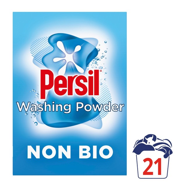 Persil Non Bio Washing Powder 1.05kg, imported from the UK