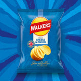 Walkers Cheese & Onion crisps 150g (British brand)