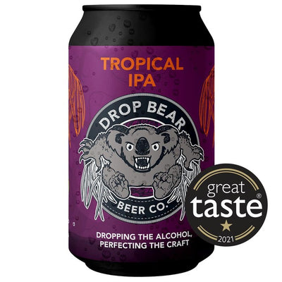 M&S Drop Bear Beer Tropical IPA Low Alcohol Beer 330ml- Buy online at McGrocer