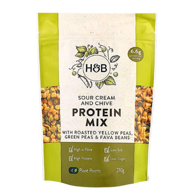 M&S Holland & Barrett Sour Cream & Chive Protein Mix Snack 210g- Buy online at McGrocer