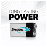 Energizer Max Plus 9V alkaline batteries 1-pack - British product