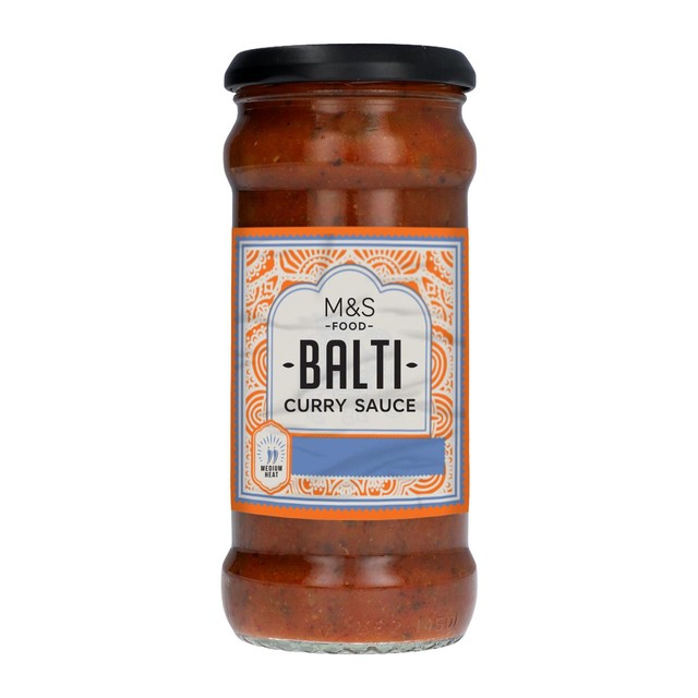 M&S Balti curry sauce 340g, imported from the UK