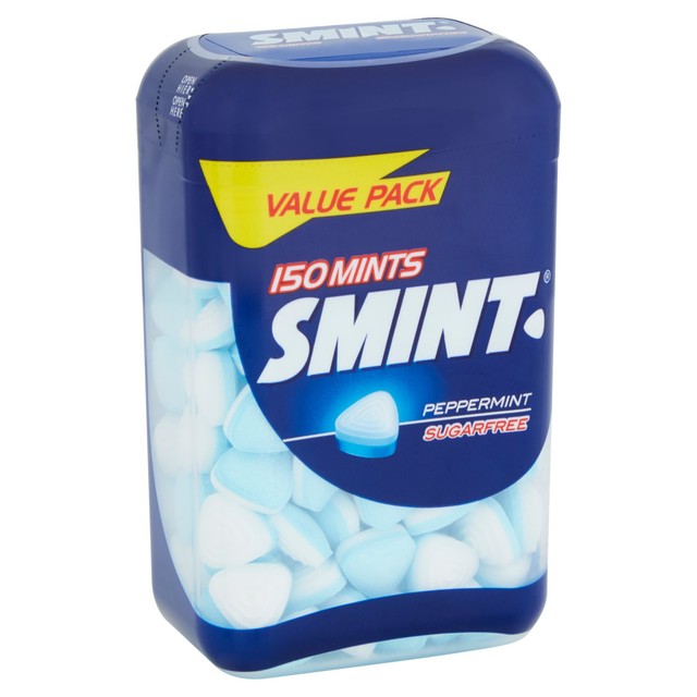 Smint peppermint sugar free mints 150 per pack (British brand)
