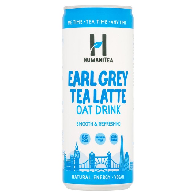 HumaniTea Earl Grey tea latte 250ml, UK version