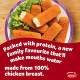 Birds Eye 10 breaded chicken fingers 250g - British product