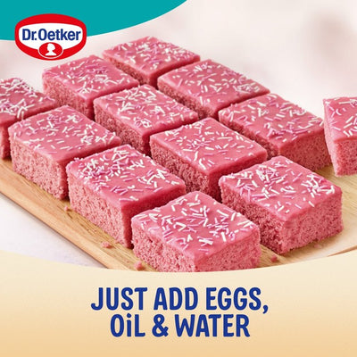 M&S Dr. Oetker Pink Old School Traybake Mix 436g - Online bei McGrocer kaufen