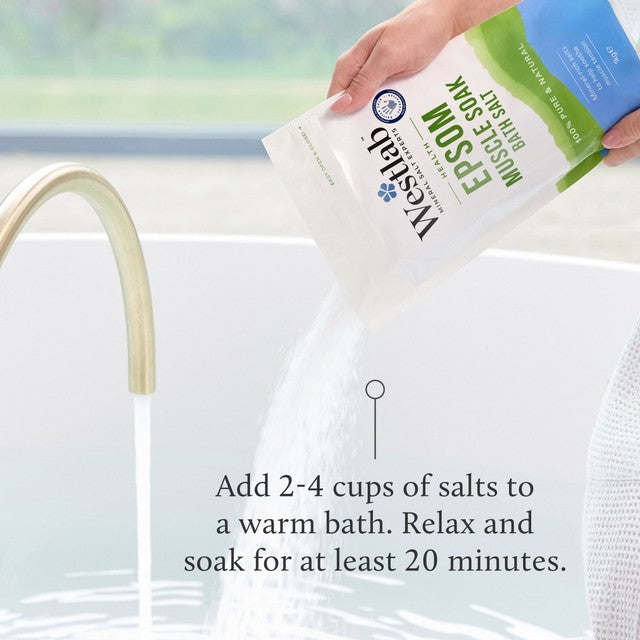 Westlab Epsom Bath Salts 1kg (British brand)