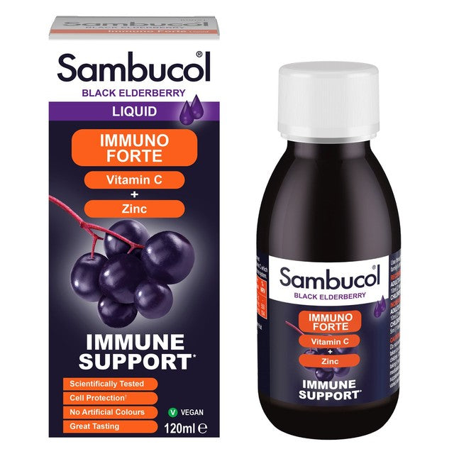Sambucol Immuno Forte Syrup 120ml (British brand)