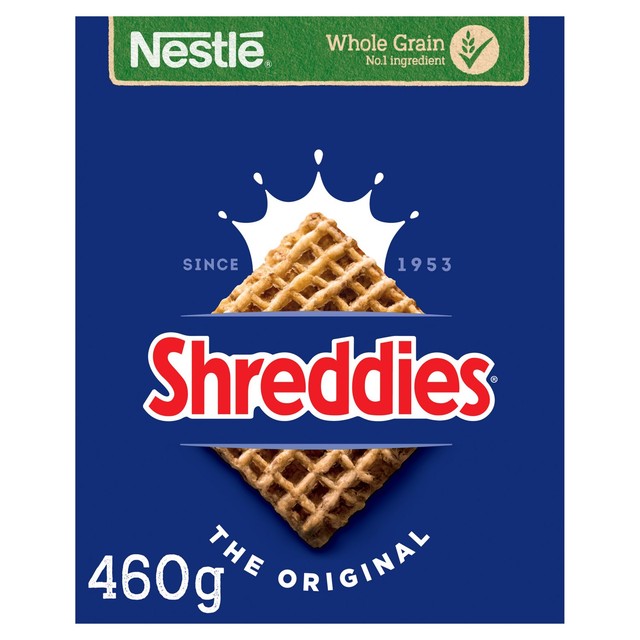 Nestle Shreddies Original breakfast cereal 460g (British brand)
