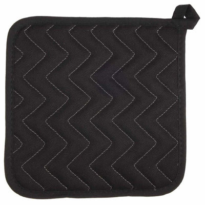 Gryteklut fra Now Designs, svart isolert gryteklut 20 cm x 20 cm