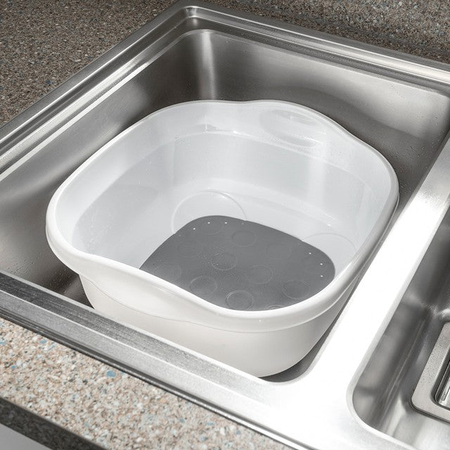 Addis washing up bowl white grey 8.5 litre - British product