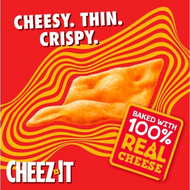 Cheez-it baked snacks cheese and sour cream flavour 150g - British product