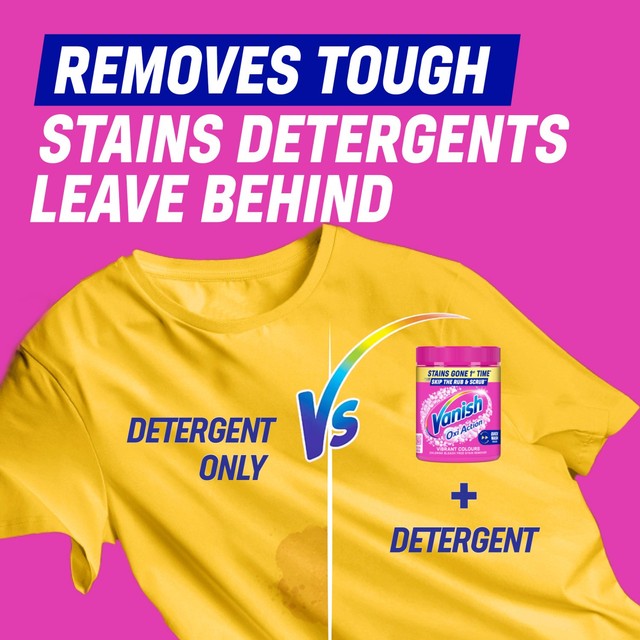 Vanish stain remover powder for colours 1.4kg (British brand)