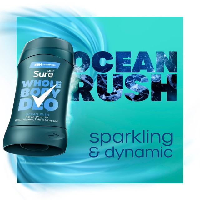 Sure Men Ocean Rush deodorant stick 50ml (British brand)