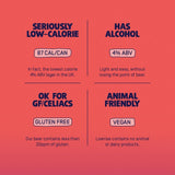 Lowrise low alcohol lager 330ml, UK version
