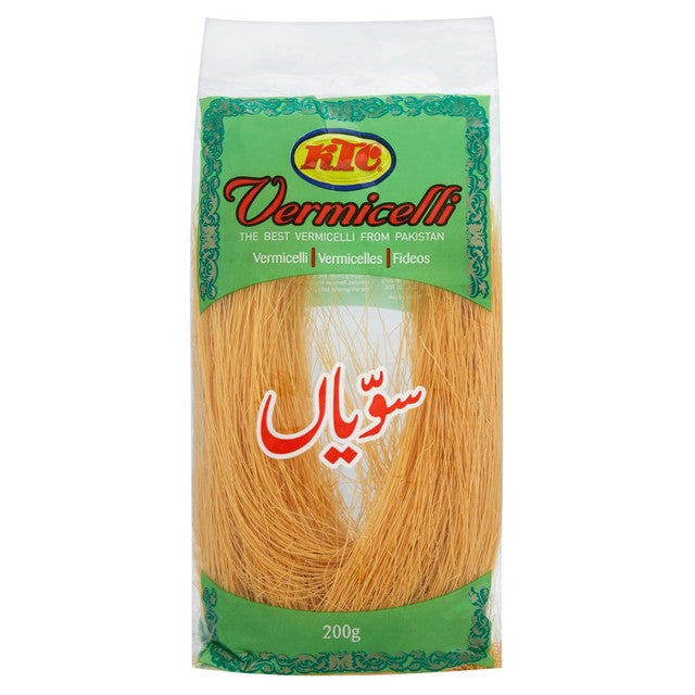KTC Vermicelli dry pasta 200g plastic bag, UK version