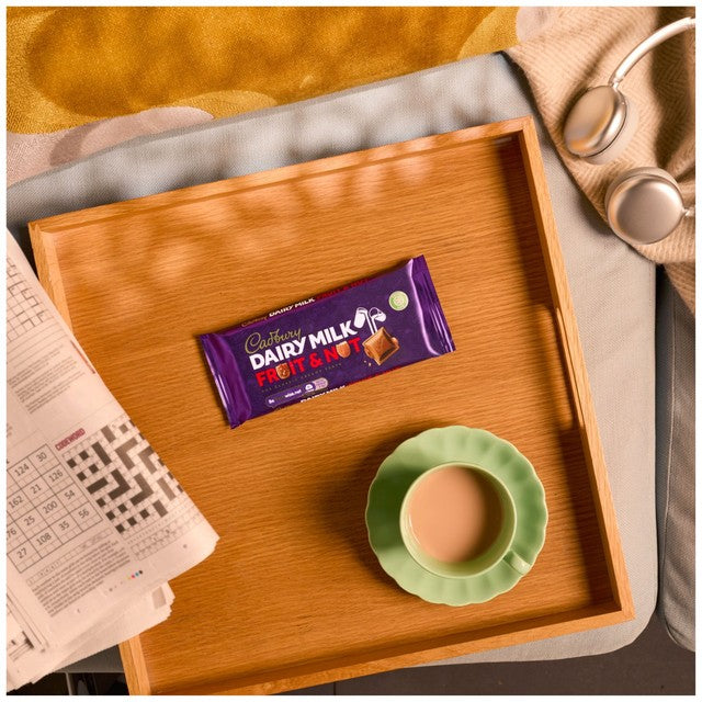 Cadbury Dairy Milk Fruit & Nut chocolate bar 110g - British product