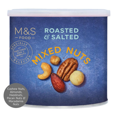 M&S M&S Roasted & Salted Mixed Nuts 300g- Buy online at McGrocer