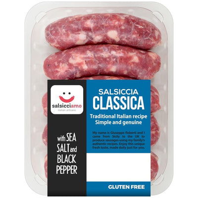 M&S Salsicciamo Classica Sausage & Black Pepper- Buy online at McGrocer