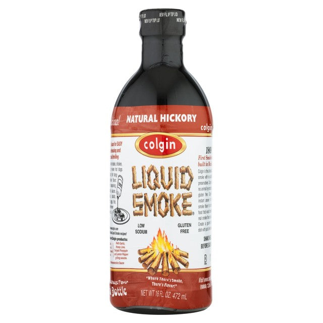 Colgin liquid smoke natural hickory sauce 472ml - American product