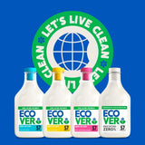 Ecover Zero Non Bio concentrated fabric softener, imported from the UK