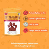 Pet Munchies duck dog treats 50g, imported from the UK