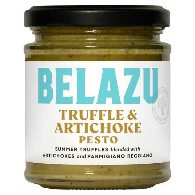 Belazu truffle artichoke pesto 165g - British product