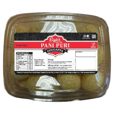Sainsburys Riyas Original Recipe Pani Puri Golgappa 85g- Buy online at McGrocer