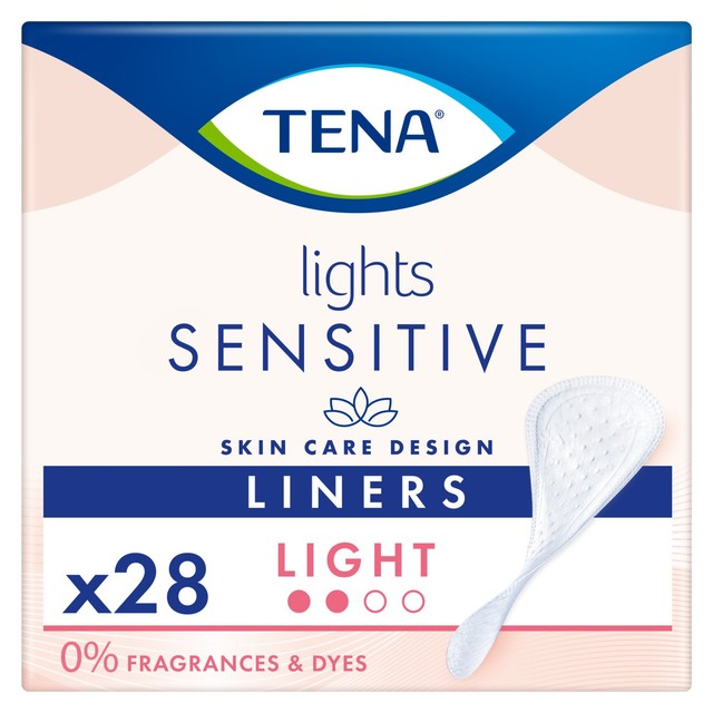 TENA Incontinence Liners Unscented 28 Count, UK version