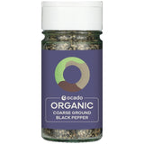 Ocado coarse black pepper 45g, imported from the UK