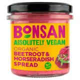 Bonsan Organic Beetroot Horseradish Pate 130g - British product