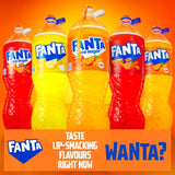 Fanta Orange Zero zero sugar soft drink can - British product