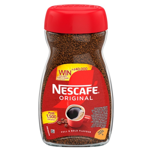 Nescafe Original instant coffee 100g, imported from the UK