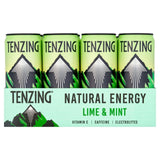 Tenzing lime and mint energy drink 12 x 330ml case (British brand)