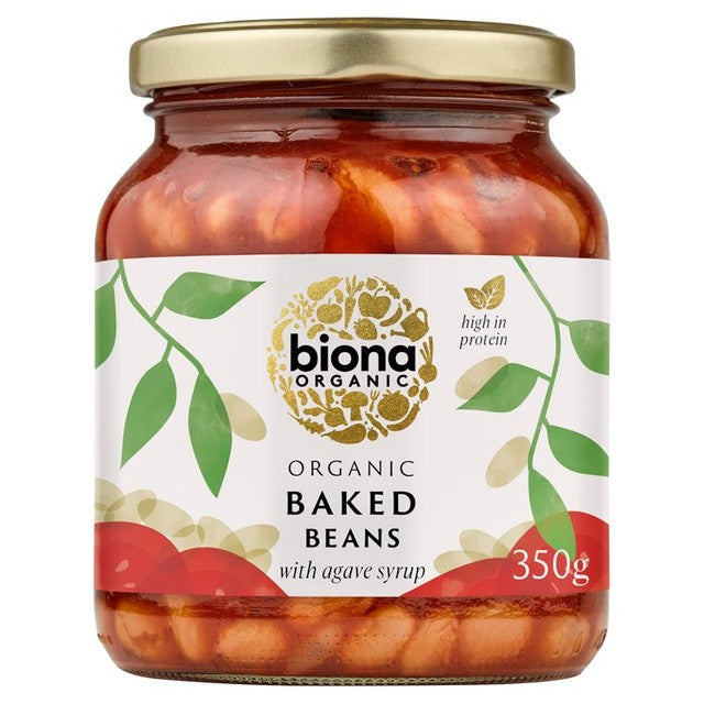 Biona Organic Baked Beans in Tomato Sauce 340g - British product