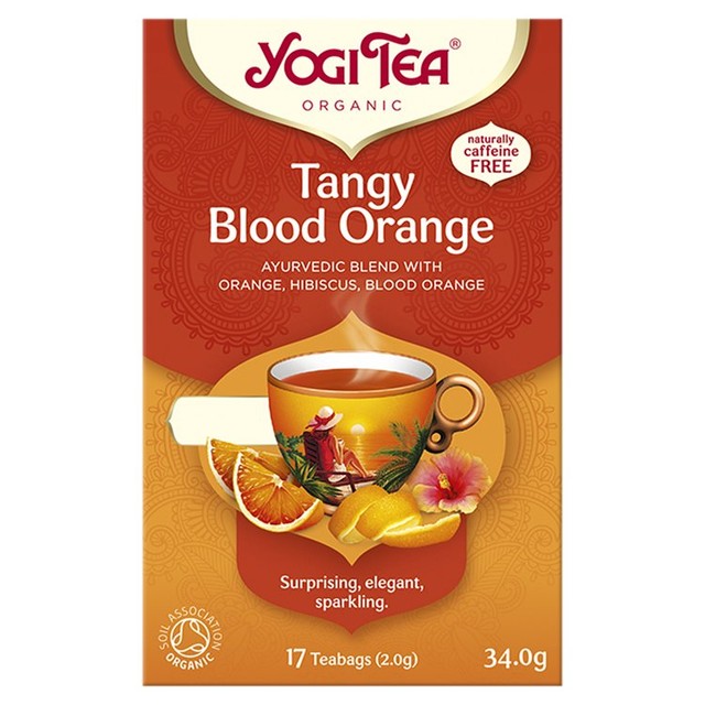 Yogi Tea Tangy Blood Orange Organic herbal tea (British brand)