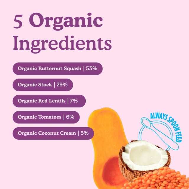 Little Freddie butternut squash baby food pouch 100g, UK version