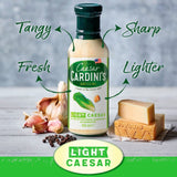Cardini's Light Caesar Salad Dressing 350ml - British product