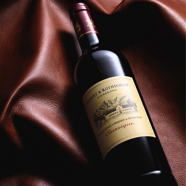 Rupert & Rothschild Classique red wine 75cl, imported from the UK