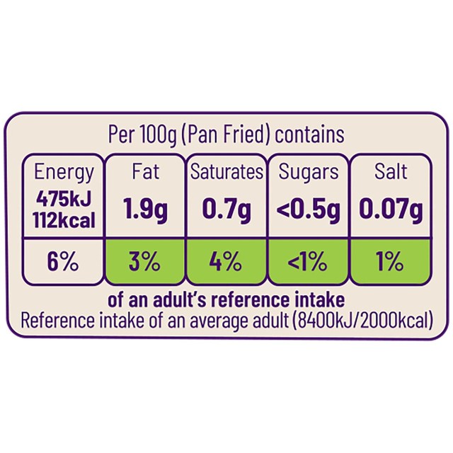 Ocado basa fillets skinless and boneless 250g, imported from the UK