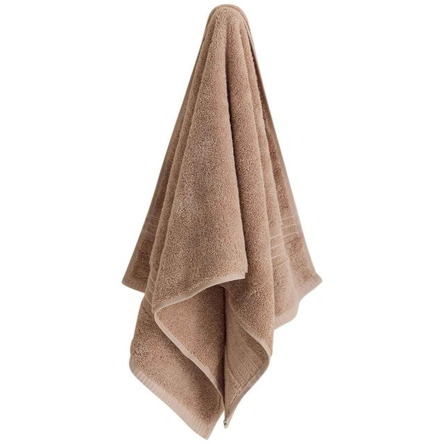 M&S Egyptian cotton 650GSM bath towel in Biscuit - British product