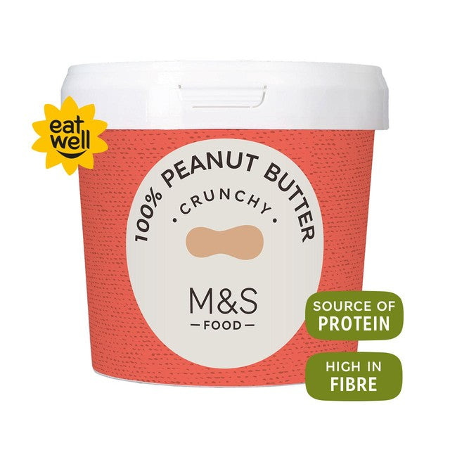 M&S crunchy peanut butter 1kg, imported from the UK