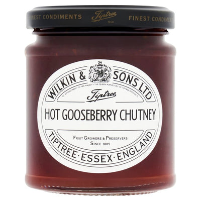 Chutney épicé aux groseilles à maquereau Tiptree 230 g