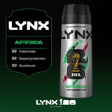 Lynx Africa Anti-Perspirant Spray 150ml, UK version