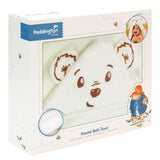 Kokomo Paddington Bear Hooded Towel 75x75cm, imported from the UK