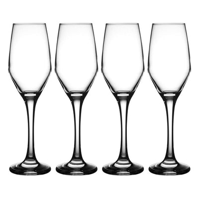 M&S Ravenhead Majestic Flute Glasses Set Champagne Flutes 210ml- Buy online at McGrocer